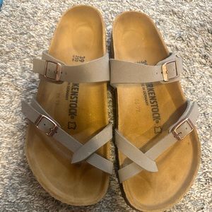 Grey Birkenstocks